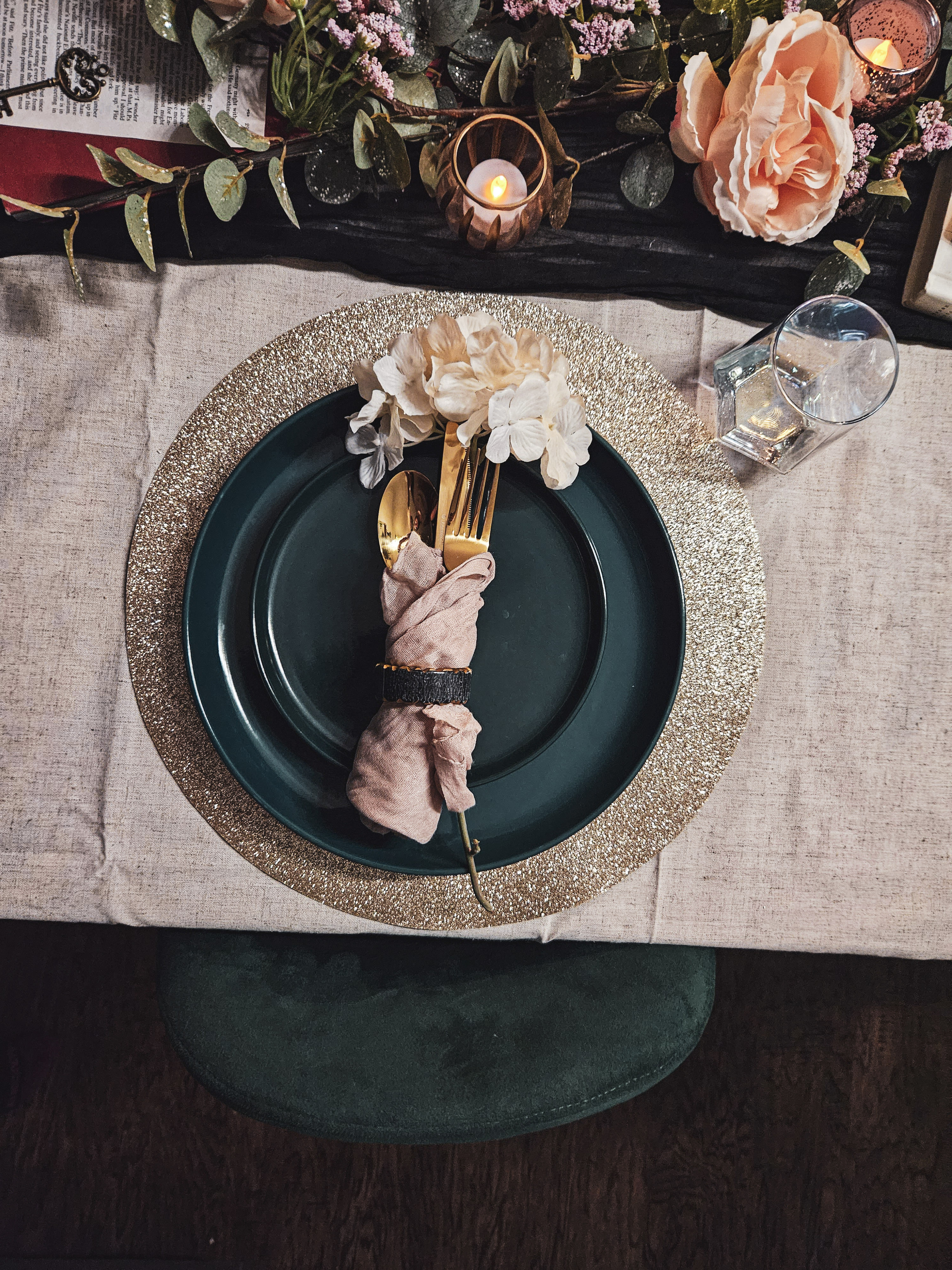 Dinner Parties Book, Dark Green main image 0